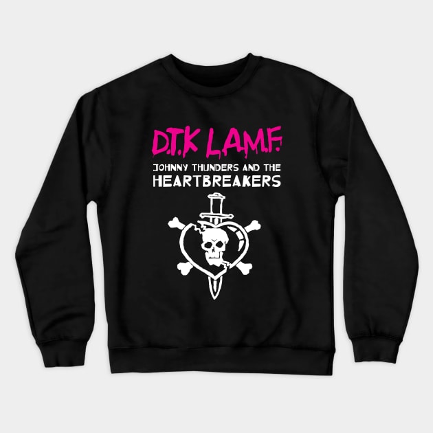 Johnny Thunders and The Heartbreakers band Crewneck Sweatshirt by VizRad